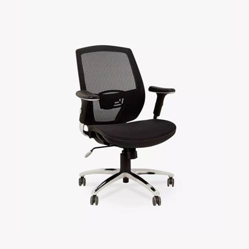 [FURN_0269] Office Chair Black